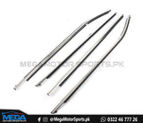 Toyota Corolla Chrome Weather Strips - Model 2014-2021