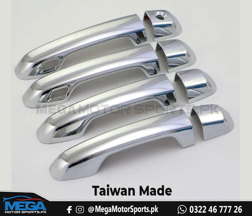 Toyota Land Cruiser Fj200 Chrome Door Handle Covers - Taiwan Made For 2008 - 2021