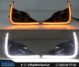 Toyota Corolla Altis X LED Fog Light DRLs For 2017 - 2022