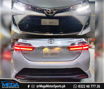 Toyota Corolla Grande X Bumpers 2018 To 2022 (Genuine Parts)