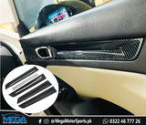 Honda Civic Carbon Fiber Interior Door Strips For 11th Generation 2022 2023