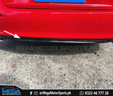Honda Civic Carbon Fiber Back Bumper Lid Garnish - Lower Bumper Protector For 11th Generation Civic 2022 2023
