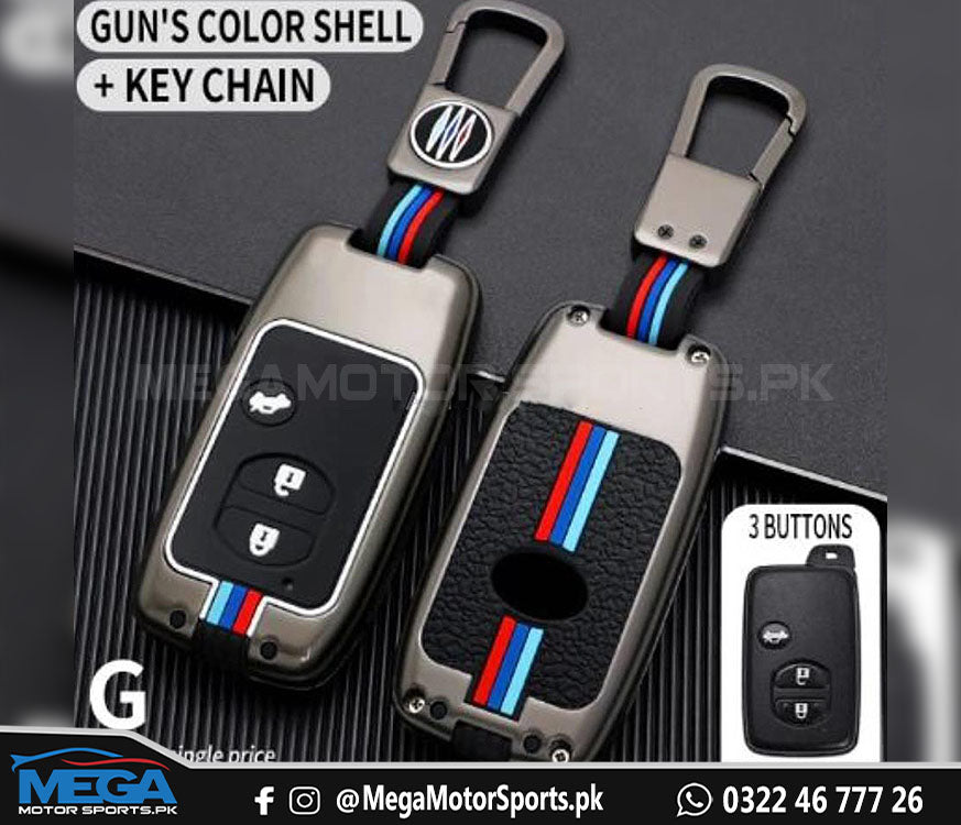 Toyota Prius Metal Key Fob / Key Cover For 2016 - 2022