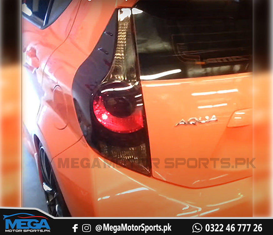 Toyota Aqua Tail Lights / Back Lights - Smoke