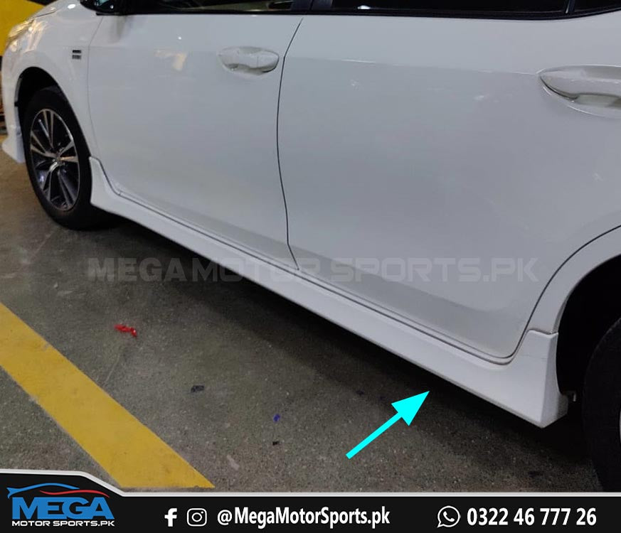 Toyota Corolla OEM Side Skirts Bodykit For Models 2017 - 2021