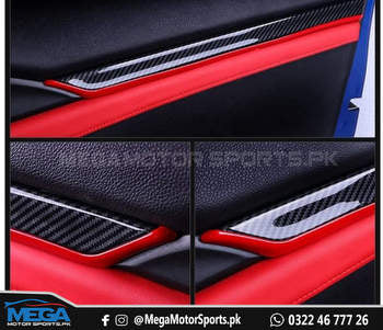 Honda Civic Red Interior Door Strip