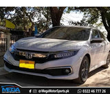 Honda Civic X  Front US Facelift Bumper With Chrome Trims