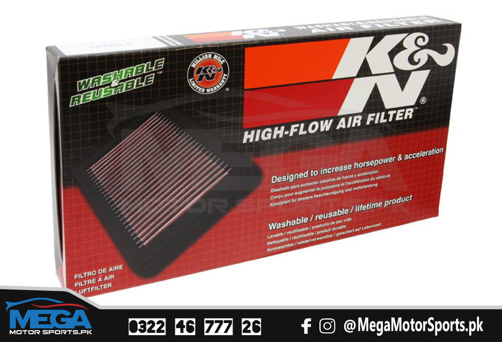 Honda Civic 1.5T K&N High Flow Air Filter 2016 - 2021 (33-5044)