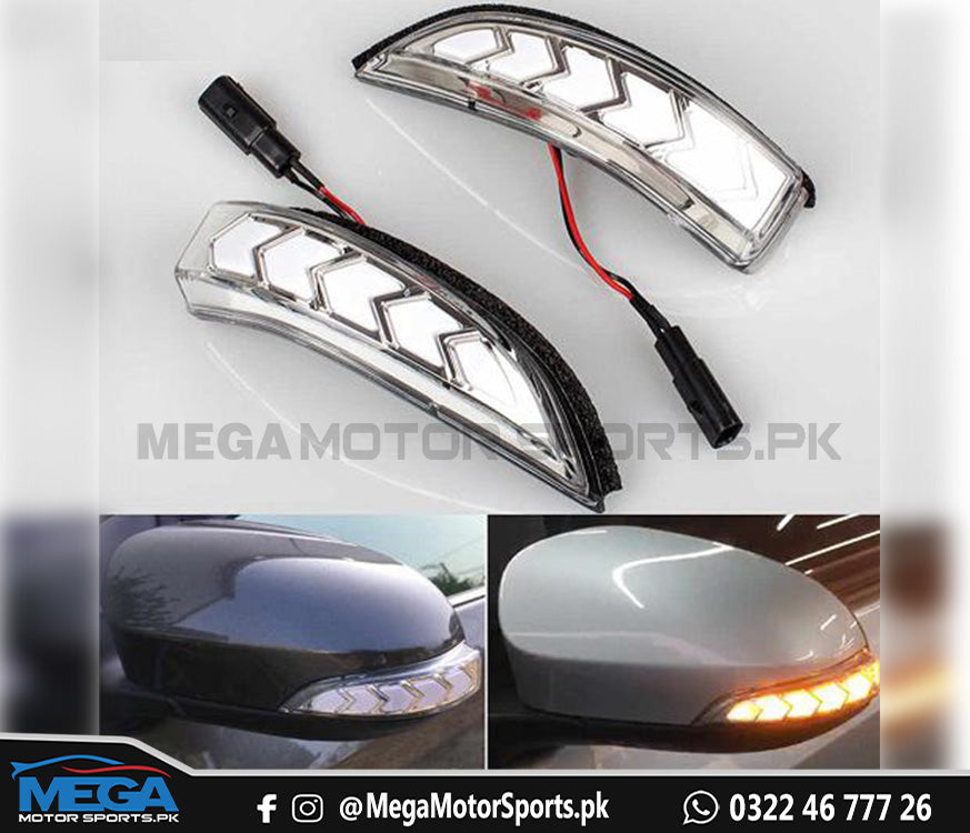 Toyota Aqua Arrow Style Side Mirror Indicator DRL