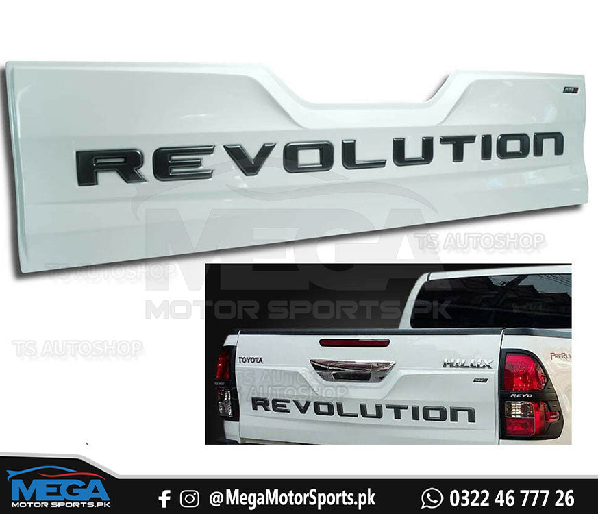 Toyota Hilux Revo Revolution Rear Tailgate Outer Lid Cover