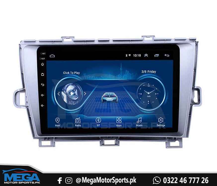 Toyota Prius 10 inch Android LCD Apple Carplay / Android Auto Panel For Models 2010 - 2015