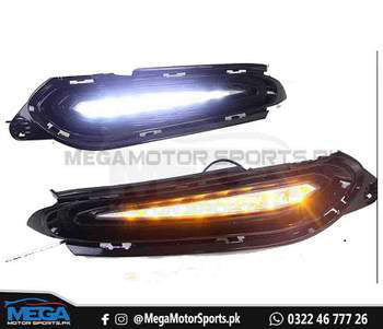 Honda Vezel RS Style Fog Lamps DRL Cover Model 2013-2018