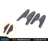 Honda Civic 2022 Carbon Fiber Door Arm Rest Cover Trims For 11th Generation  2022 2023