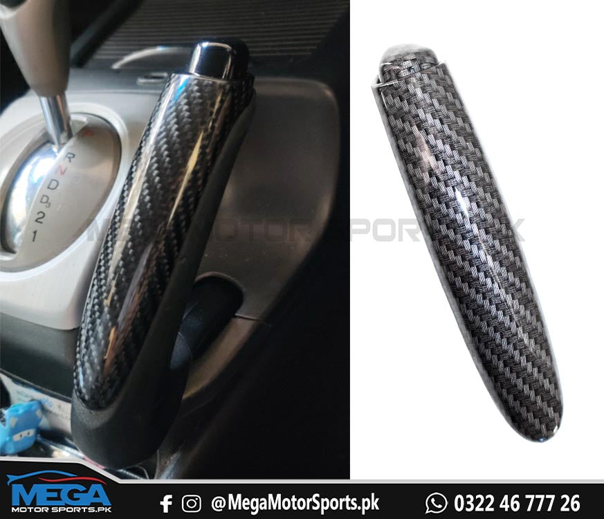 Honda Civic Reborn Carbon Fiber Hand Brake Trim For 2006 - 2011