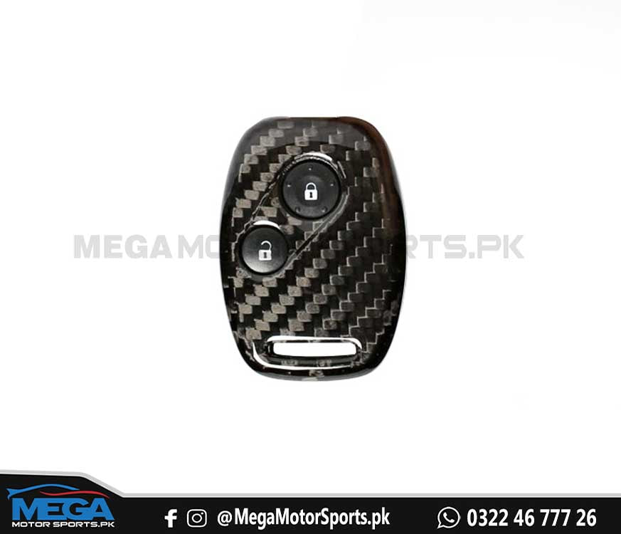 Honda City Carbon Fiber Key Fob / Key Cover For 2008 - 2020