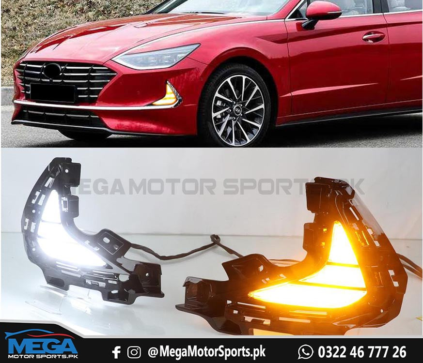 Hyundai Sonata DRLs LED Fog Lamp For 2021 2022