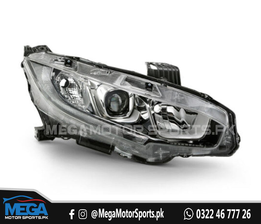 Honda Civic Genuine Right Headlight - Slightly Used For 2016 - 2021