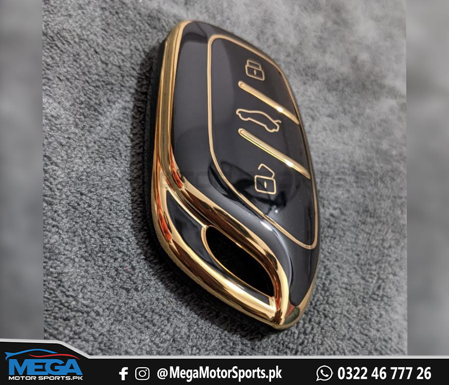 MG HS Black TPU Plastic Key Fob / Key Cover For 2020 2021 2022