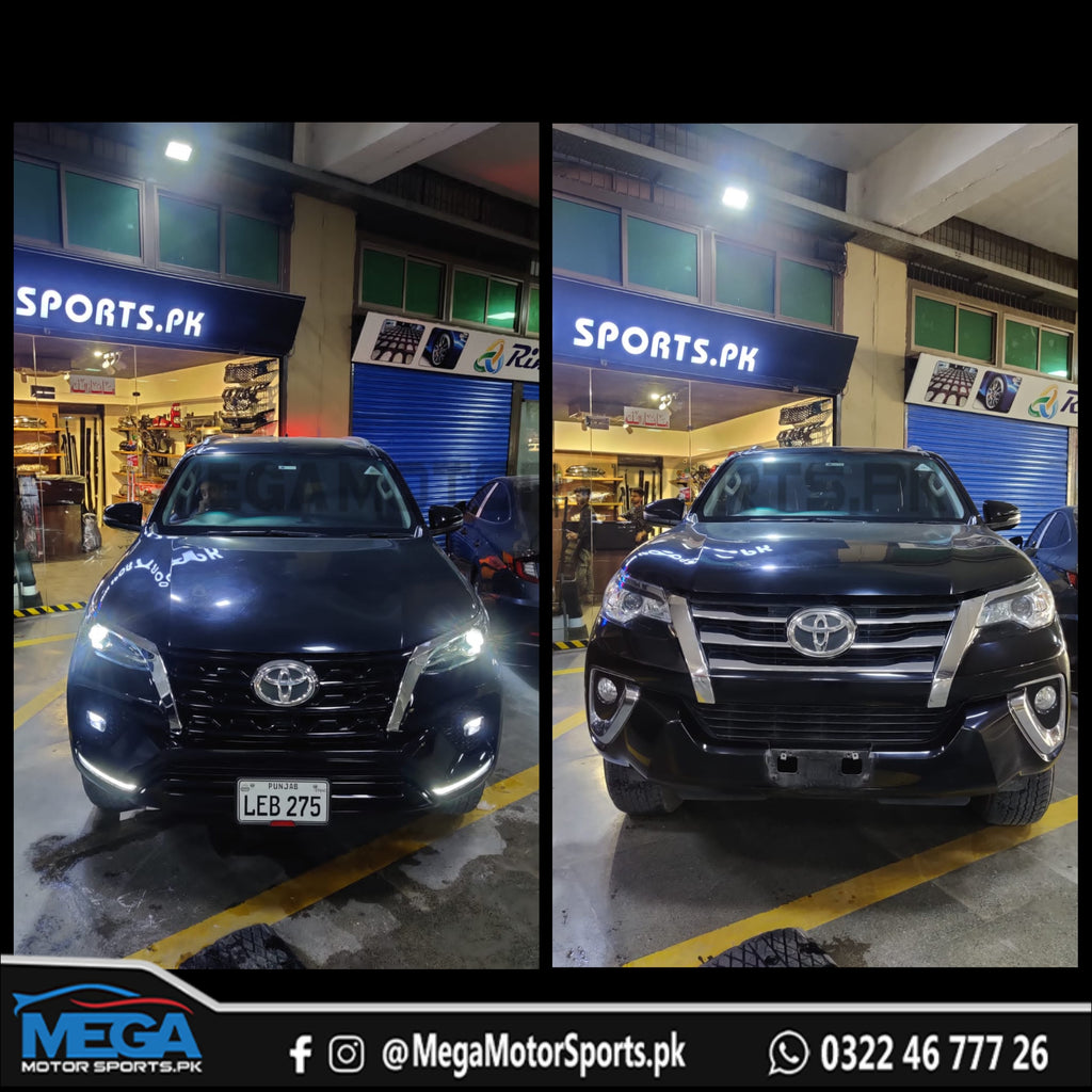 Toyota Fortuner 2016 to 2023 Sigma Facelift Conversion For 2016 2017 2018 2019 2020 2021 | Toyota Fortuner 2021 Conversion