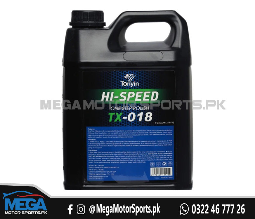 TONYIN HI-SPEED (ONE STEP POLISH COMPOUND) GALLON (3.785 L)