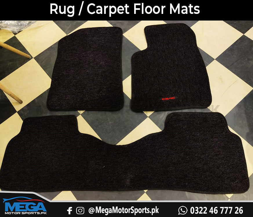 Honda Civic 11th Gen Carpet / Rug Floor Mats For 2022 2023