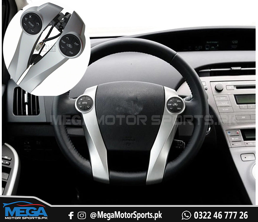 Toyota Aqua Multimedia Steering Buttons