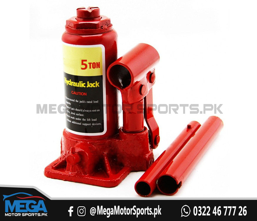 5 Ton - Car Hydraulic Jack With Manual Handle