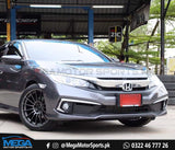 Honda Civic X  Front US Facelift Bumper With Chrome Trims