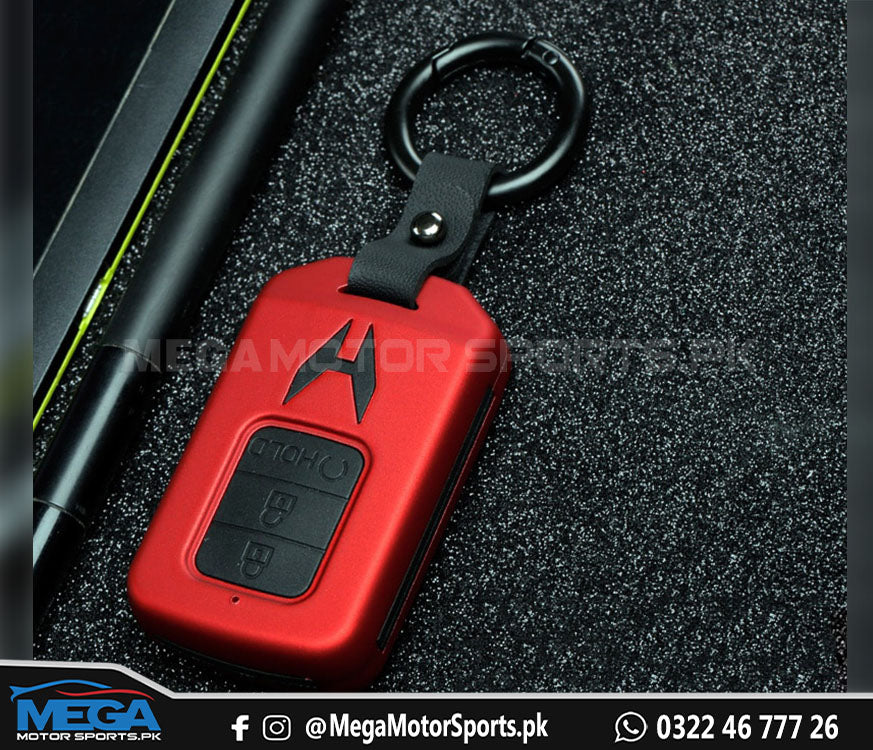Honda Civic Matt Red and Black Key Fob For Models 2016 2017 2018 2019 2020 2021