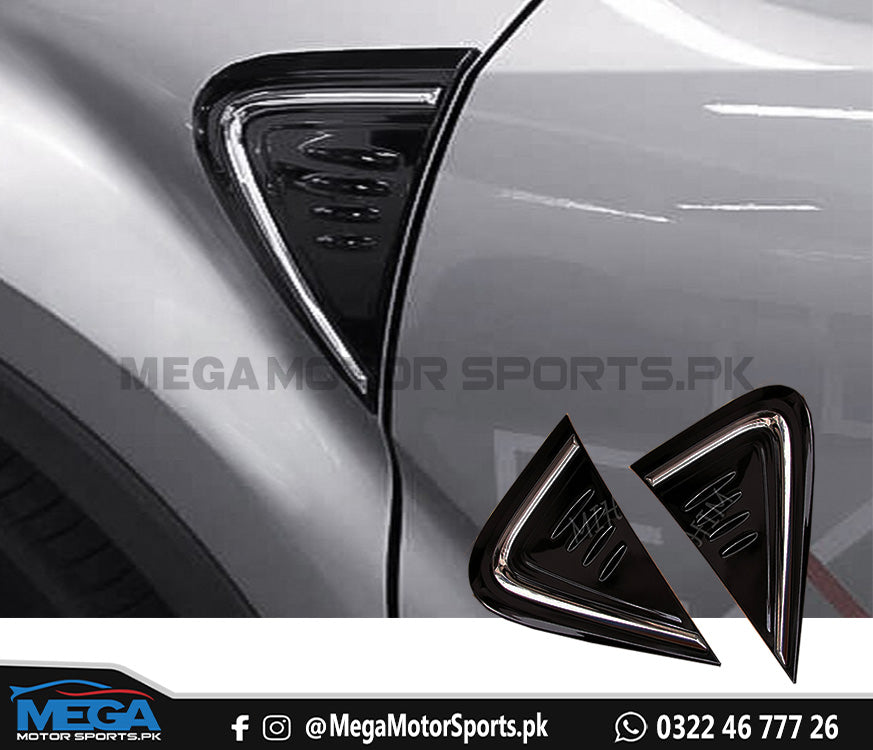 Toyota CHR Fender Vent Glossy Black