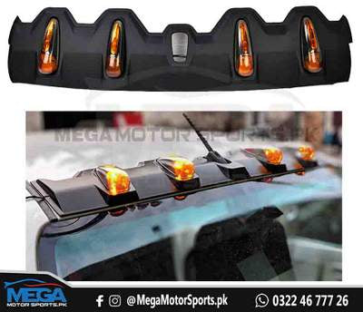 Toyota Hilux Revo Front Roof LED Spoiler Hummer Style