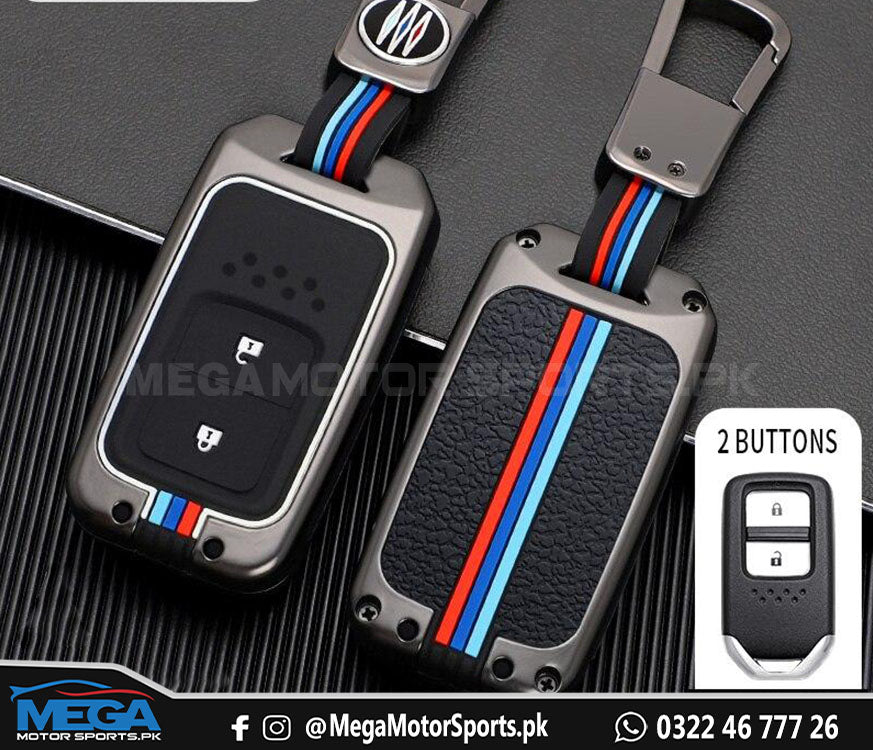 Honda Vezel Metal Key Fob / Key Cover For 2014 2015 2016 2017 2018 2019 2020