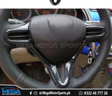 Honda Civic Reborn Carbon Fiber Steering Trim For 2006 - 2011