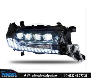 Toyota Land Cruiser FJ200 Bugatti Style Sequential HeadLights