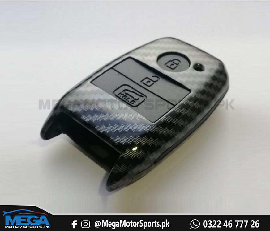 Kia Sportage Carbon Fiber Key Fob For 2019 2020 2021