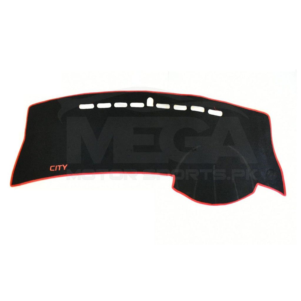 Honda City Dashboard Mats Black Model 2008-2020