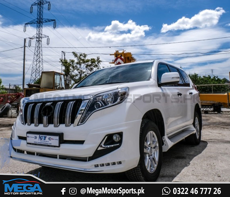 Toyota Prado FJ150 Front Bumper Modellista Style with LED Model 2009 - 2018