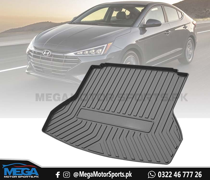Hyundai Elantra PVC Trunk Mat For 2020 2021