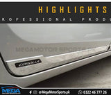 Toyota Corolla Lower Door Chrome Moulding - Model - 2014-2021