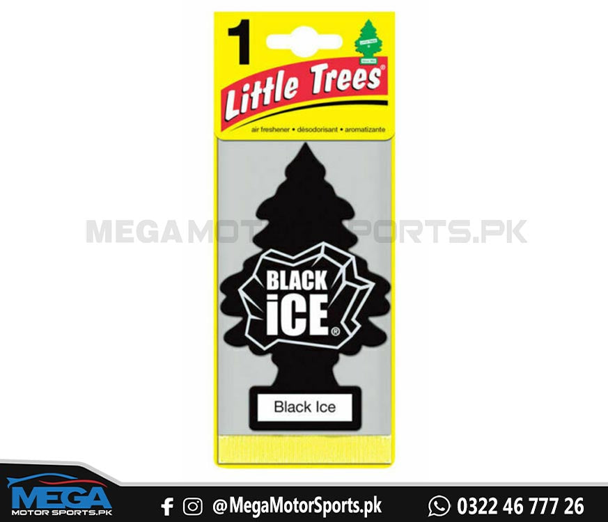 Little Trees Car perfume Hanging Card - Black Ice