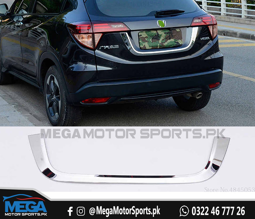 Honda Vezel Trunk Chrome U Trim