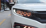 Honda Civic Bugatti Style LED Headlights