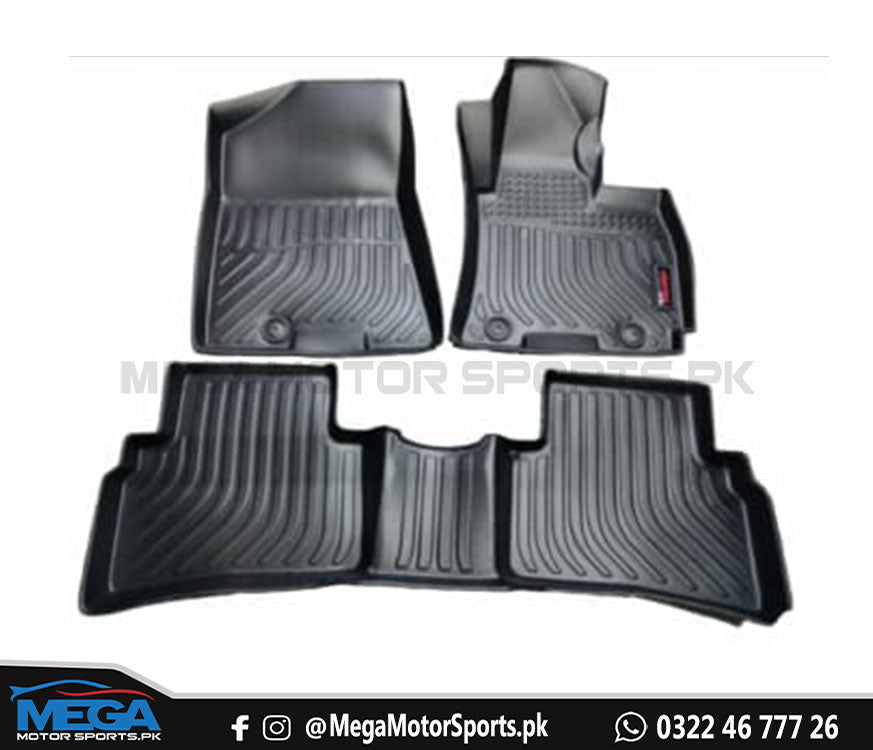 Hyundai Tucson TPR Floor Mats - 2020 - 2024 (TPR,TPE,TPU)