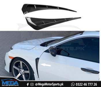 Honda Civic X Carbon Fiber Type R Fender Vent