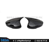 Honda Civic 2022 Glossy Black Batman / M3 Style Side Mirror Covers For 11th Generation 2022 2023