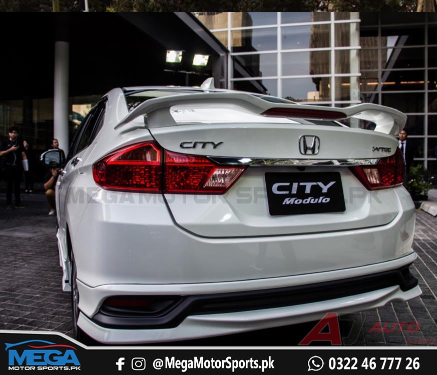 Honda City Modulo LED Trunk Spoiler ABS Plastic 2021 - 2025