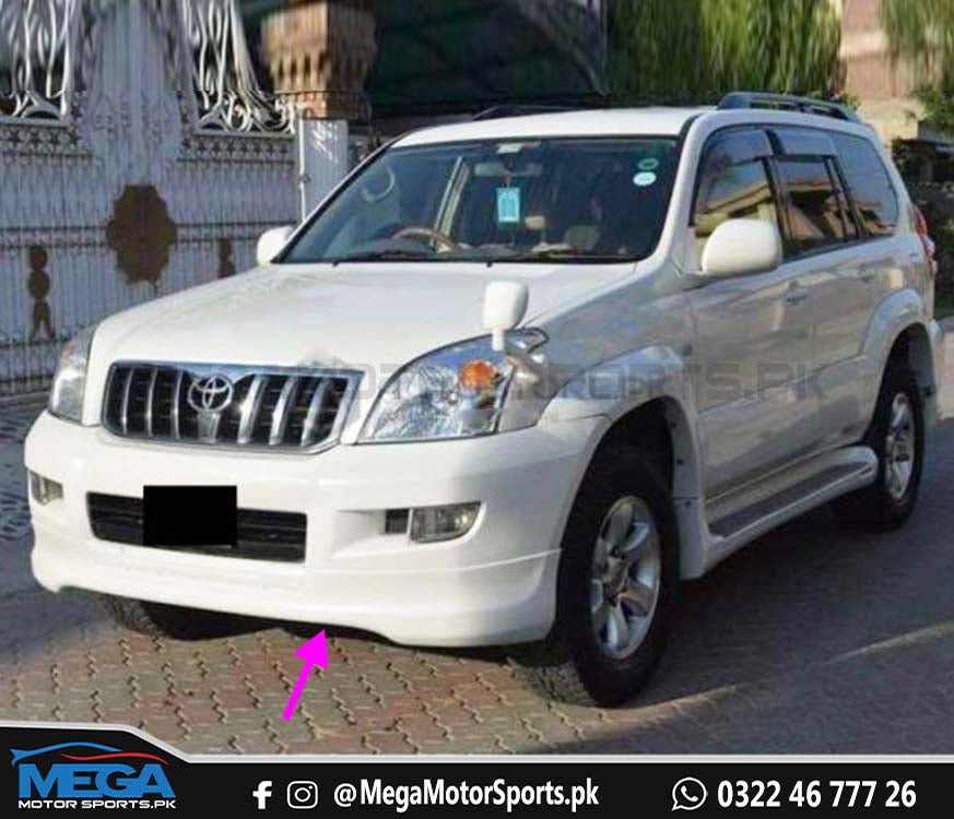 Toyota Prado FJ 120 Front And Back Extension Bodykit -Taiwan For 2002 -2008