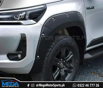 Toyota Hilux Revo Nuts Style Fender Flares For 2021 2022