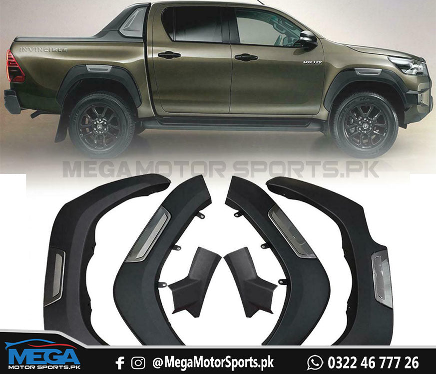 Toyota Hilux Revo/Rocco OEM Fender Flares/Over Fenders 2016 - 2024