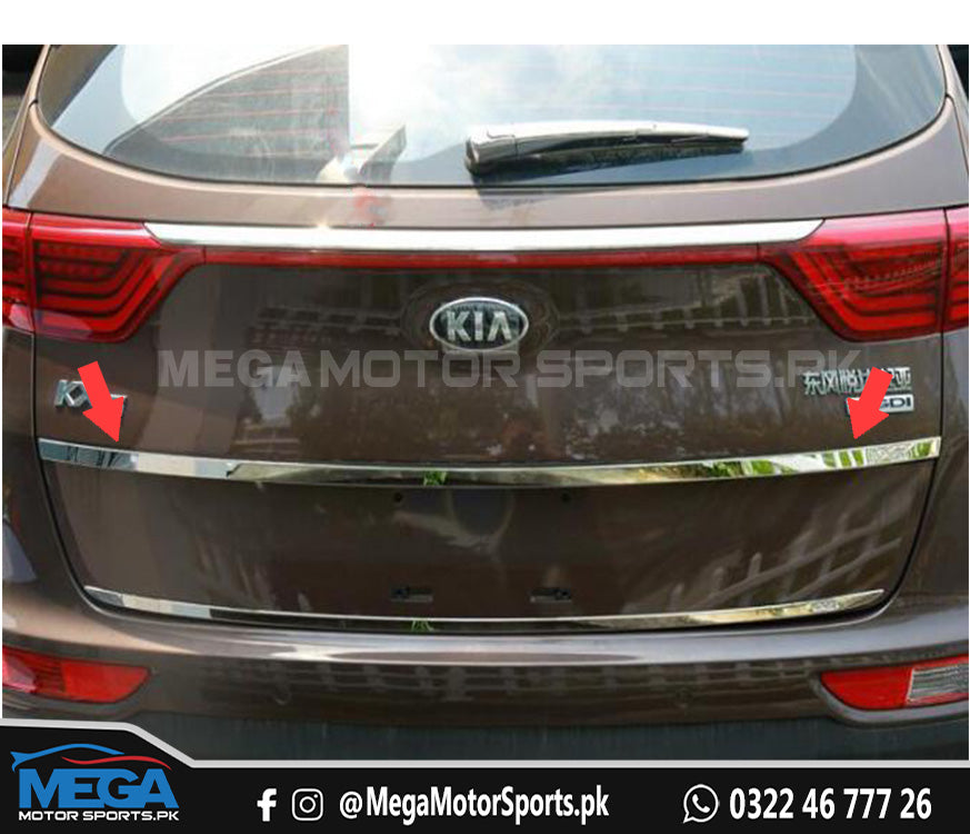 KIA Sportage Rear Door Middle Lamp Trim Chrome For 2020 2021